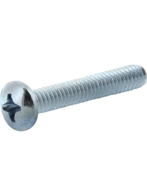 Mey İthalat Die Hillman Grup 92174 10 – 24 x 2 – 1/2 Pan Head Phillips Makine Vida, 100 Adet