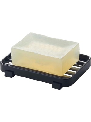 Mey İthalat Yamazakı Seifenablage, Stahl, Schwarz, One Size