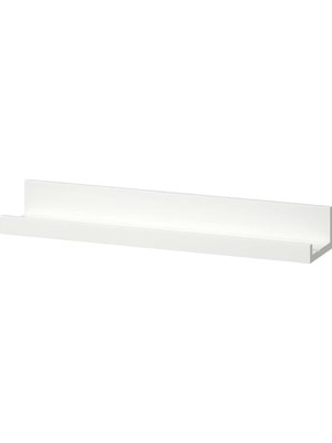 Mey İthalat Ikea Mosslanda Resim Rafı In Beyaz; (55 Cm)
