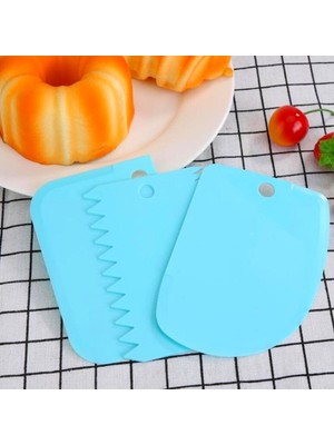 ALK Pasta Hamur Şekillendirici Spatula Kesici Kazıyıcı Dekoratör Set