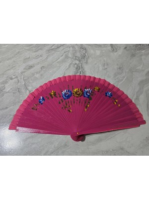 ALK Bambu Çift Taraflı Yelpaze Karışık Renkler 12'li Paket