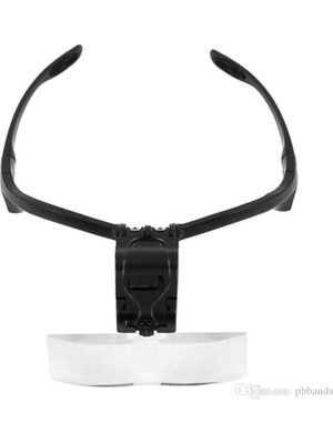 ALK Işıklı Gözlük Büyüteç 5 Farklı Lens 9892B