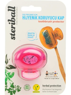 1001 Fırçası Koruma Kabı - Pembe
