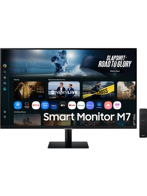 1001 M7 M70F LS32FM700UUXUF 32" Va 4K 60 Hz 4 Ms Smart Monitör, LS32FM700UUXUF