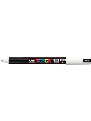 1001 Pc-1mr Beyaz Boya Marker Kalemler Ultra Ince 0,7 mm Kalibre Uç Ucu Her Yüzeye Yazılır Kumaş Ca