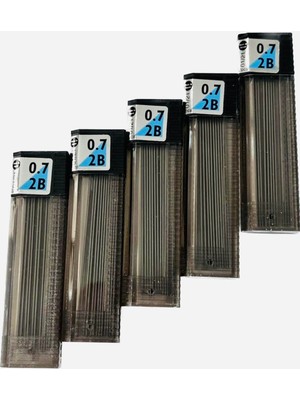 1001 Kalem Ucu 0.7 mm 2b, 5 Tüp Set