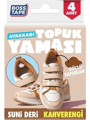 1001 Topuk Yaması Suni Deri Kendinden Yapışkanlı Ayakkabı Iç Topuk Koruması