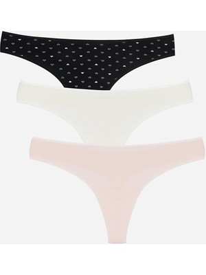 Lc Waikiki Yeni Sezon Baskılı Tanga Külot 3'lü