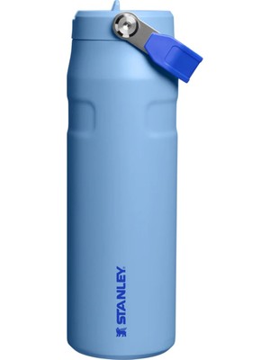 1001 Buz Akışı Bottle Flip Straw 2.0 Pipetli Termos Bardak 0.7l Şeftali Gülü, 10112830511