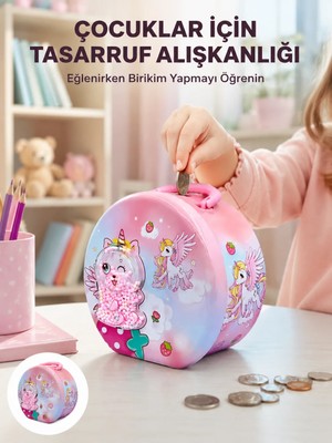 Sb Shopping Mini Çocuk Kasası Güvenli Kilitli Birikim Kutusu