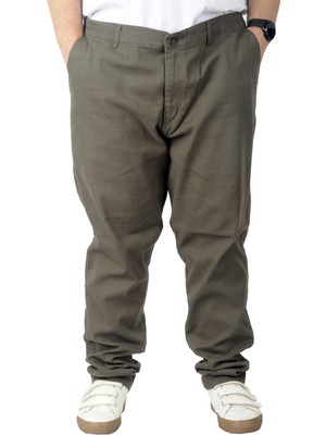 ModeXL Mode Xl Büyük Beden Erkek Gabardin Pantolon Doğa 22850 Haki