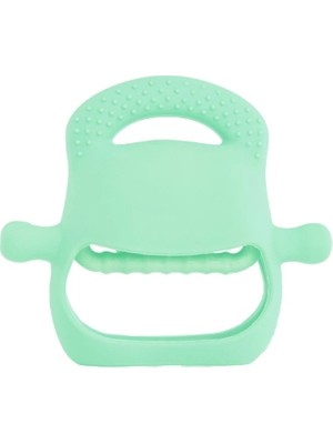 Lovesta Home Açık Yeşil Bebek Silikon Diş Kaşıyıcı