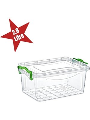 Lovesta Home Şeffaf Saklama Kutusu 2.8 Litre