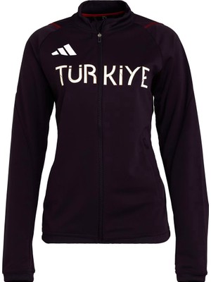 adidas Türkiye Kadın Siyah Günlük Stil Ceket JG5704