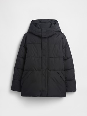 Gap Erkek Çocuk Siyah Coldcontrol Parka Mont