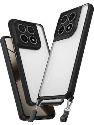 Mey Ithalat®   Mi 14T Pro Kılıf Penta Silikon Kılıf - Siyah