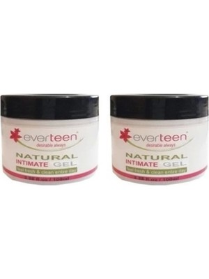 Fırsatkolik Everteen Natural Intimate Gel Kadınlara Özel Genital Bölge Temizleme Jeli 100ML 2 Adet