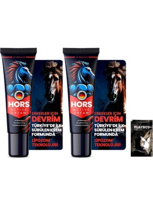 Fırsatkolik Hors Active Cream Gecikme ve Sertleşme P.enis Kremi 50ML 2 Adet 1 Adet Jel