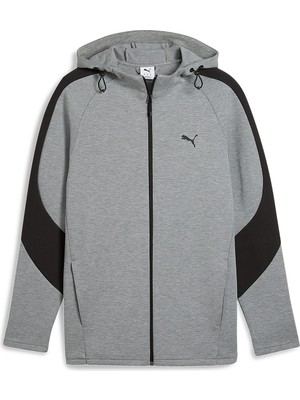 Puma Evostripe Erkek Gri Günlük Stil Sweatshirt 63152903