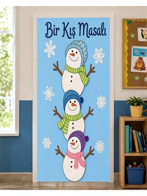 Promisebackdrop2 190X75CM Lastikli Kapı Süsü, Kumaş Kapı Giydirme, Uzay Sınıfı, Sınıf Kapısı, Okul Etkinlik Kapı Süsü