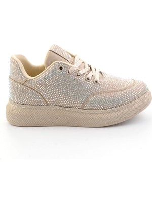 Bambi Bej  Kadın Sneaker K01709060287