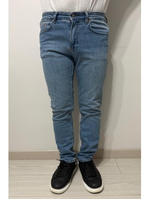 Hacker Denim Fistan Store Erkek Yüksek Bel Normal Kesim Boru Paça Jean Pantolon