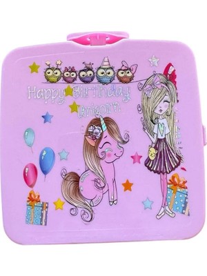 Grand Concept Store Unicorn Happy Birthday Kilitli Öğrenci Beslenme Kabı