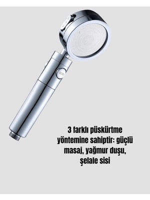Esranın Dünyası 360° Ayarlanabilir Çok Fonksiyonlu Duş Başlığı