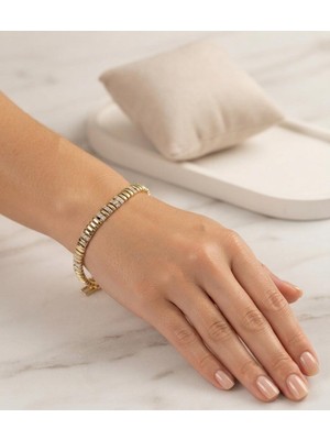 Xuping Vip 14K Kuyumcu Modeli Zirkon Taş Bileklik