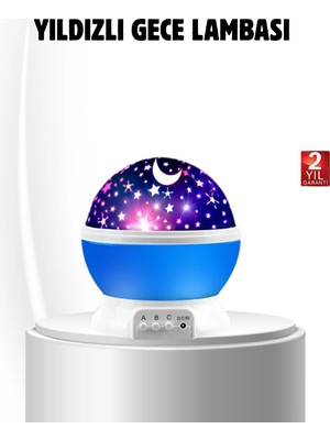 Esranın Dünyası LED Gece Lambası 6 Renk Seçenekli Yumuşak Işıklı Uyku Yardımcı Lamba