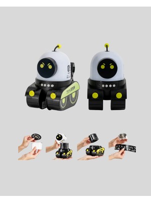 Esranın Dünyası Robot Tasarımlı Bluetooth Hoparlörlü Yıldızlı Gökyüzü Projektör Yeni Nesil
