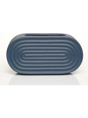 Empressco Vitale Oasıs Mavi Vazo Küçük 21*9*11 cm AK.JL0008