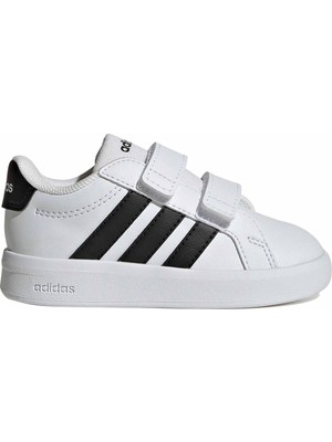 adidas Grand Court 3.0 Cf Çocuk Beyaz Sneaker Ayakkabı HP3534
