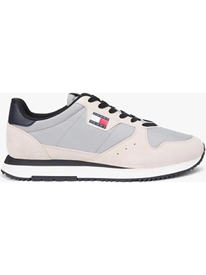 Tommy Jeans Erkek Eva Runner Leather Ayakkabı EM0EM01649ABY Bej