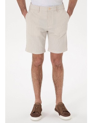 Pierre Cardin Slim Fit Erkek Şort 2162499 Bej