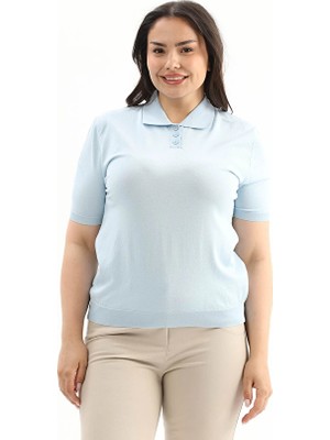Shefame Kadın Bluz 2614KK110748 Mavi