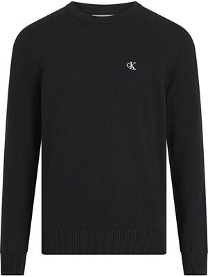 Calvin Klein Jeans Erkek Kazak J30J326745 Siyah/siyah