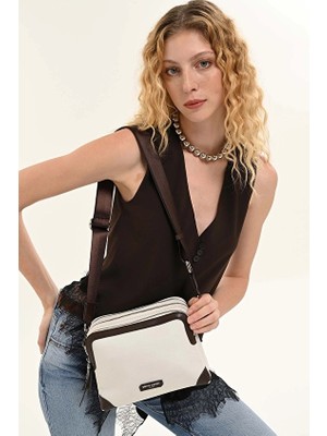Pierre Cardin Kadın Çapraz Çanta 05PC26Y111132 Imp By Beyaz