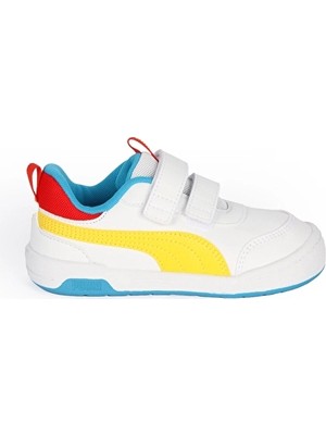 Puma Çocuk Multiflex 2 Color V Inf Ayakkabı 40294001 Beyaz/mavi