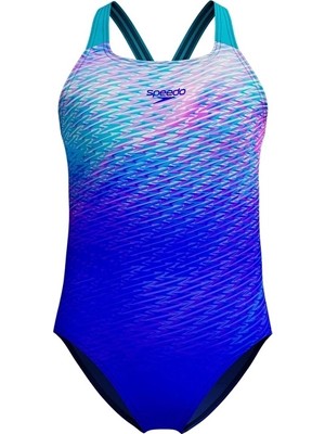 Speedo Kız Çocuk Mayo 8 003733002 Mavi