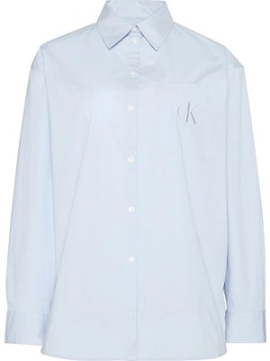 Calvin Klein Jeans Kadın Gömlek LV047C143G Gri