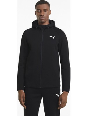 Puma Regular Fit Bisiklet Yaka Erkek Sweatshirt 58581201 Siyah