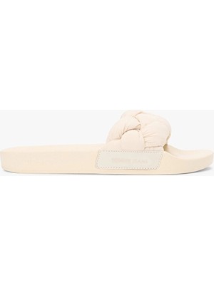 Tommy Jeans Kadın Braided Slides Terlik EN0EN02975ACG Bej