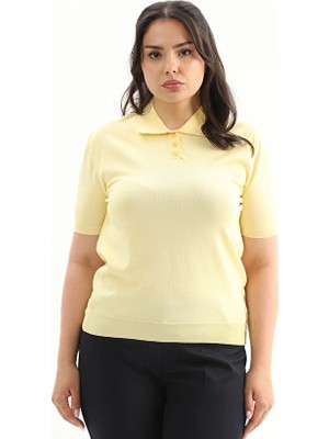 Shefame Kadın Bluz 2614KK110748 Sarı