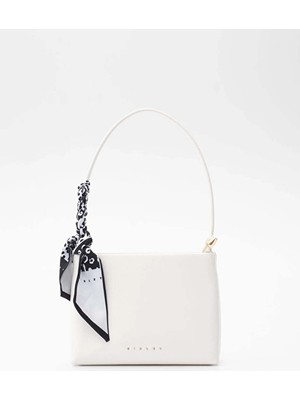 Sisley Kadın El Çantası SLY_346 Rugan Beyaz