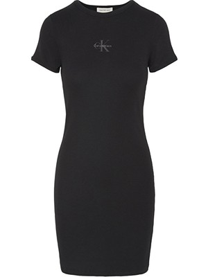 Calvin Klein Jeans Kadın Elbise LV047F241G Siyah
