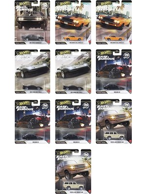 Hot Wheels Premium Fast&amp;furious HNW46-979Q 10'lu Set