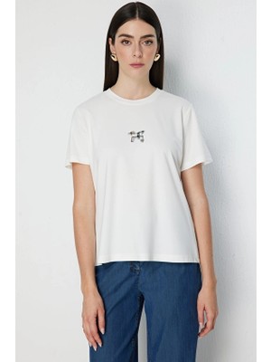 Onfashion Kadın Bluz 76450 Ekru