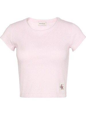 Calvin Klein Jeans Kadın Tişört LV047C200G Pembe