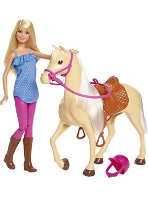 Oyuncak Barbie ve Güzel Atı Oyun Setı FXH13